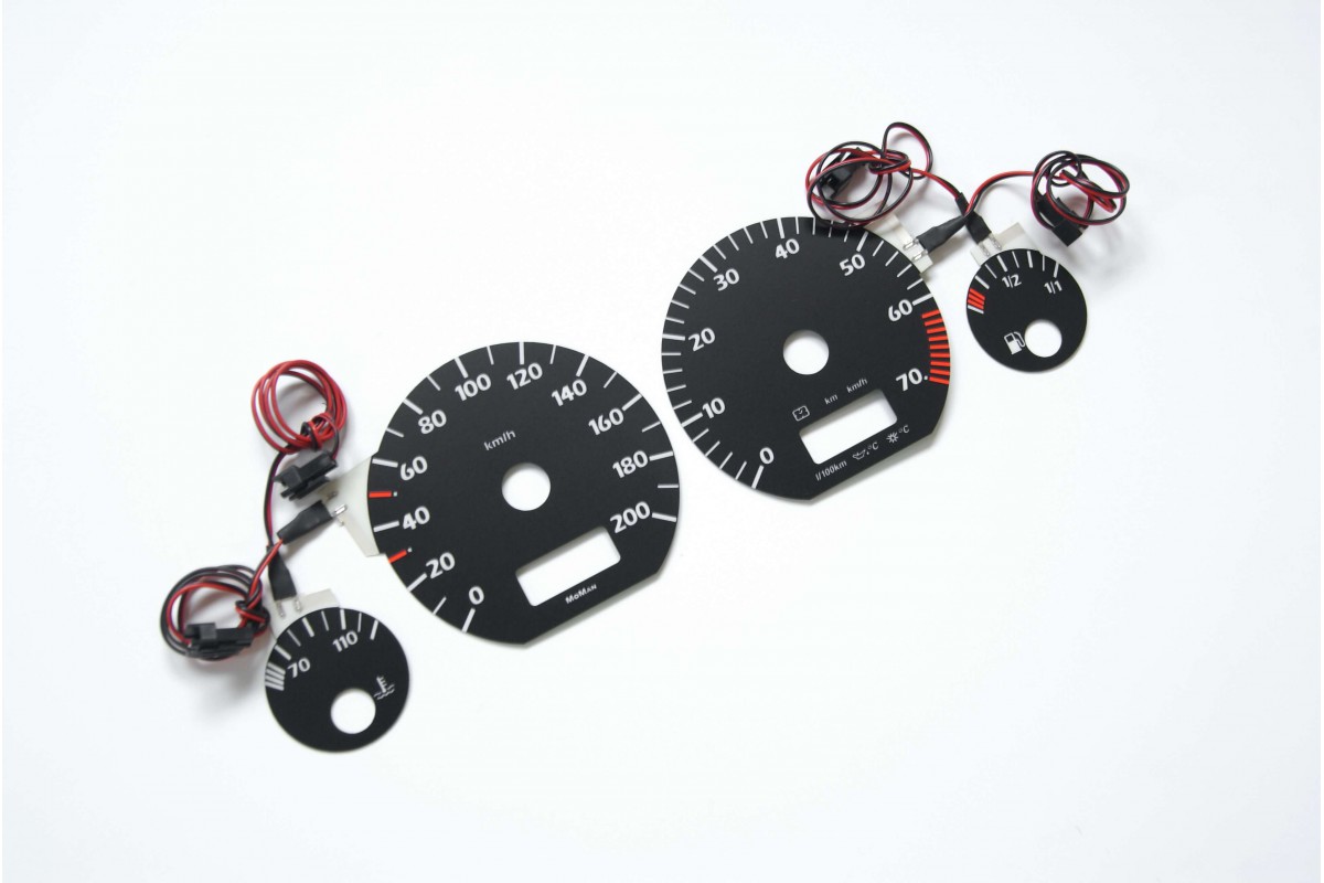 Tarcze Indiglo VW Golf 3 Vento Polo Wzór 3 MoMan Producent Moman