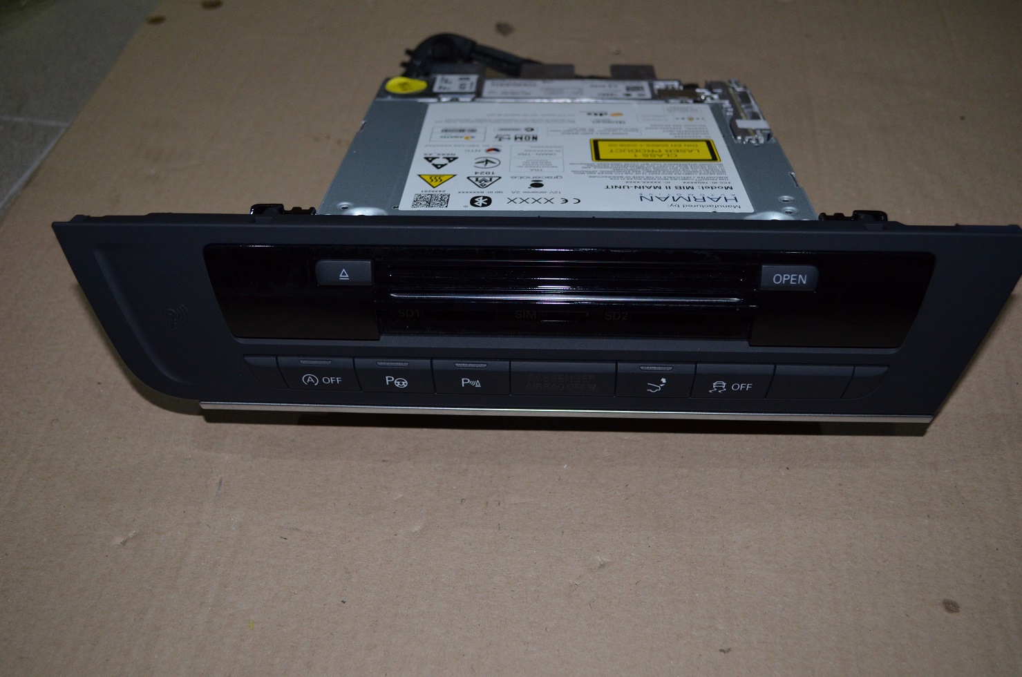 Мультимедійний навігаційний зчитувач audi A6 A7 4g1035021