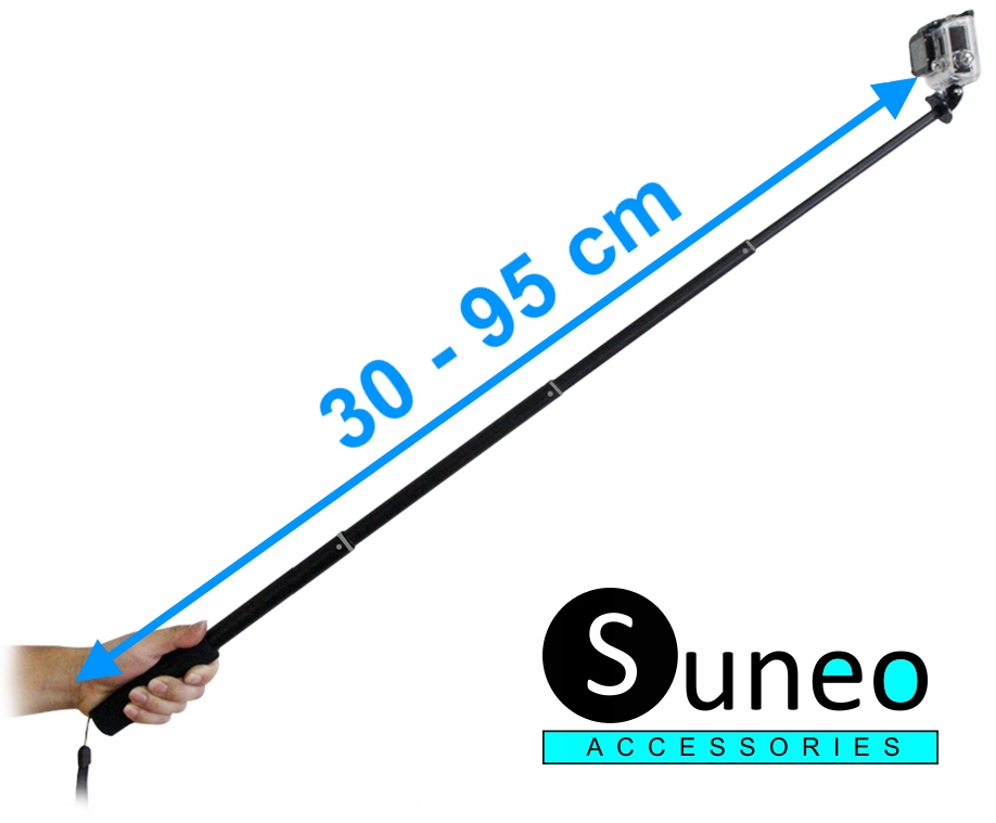 MONOPOD WODOODPORNY selfie stick kijek do GoPro 8 Kod producenta 7580862832177