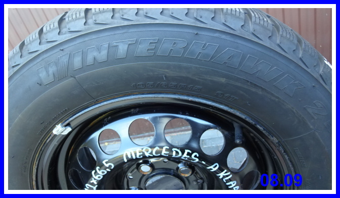 FELGI STALOWE MERCEDES A-KLASA ET47 Odsadzenie (ET) 47