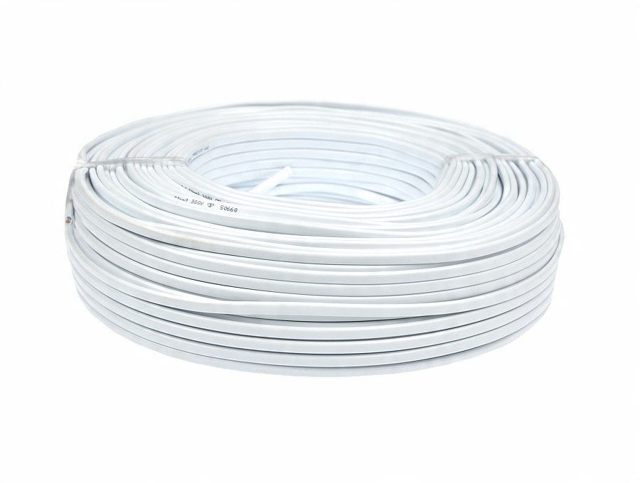 

Przewód kabel OMYp 2x1,5 linka giętki biały 100m
