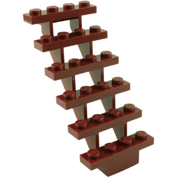 

Lego Schody proste brązowe Oryginał Nowe!