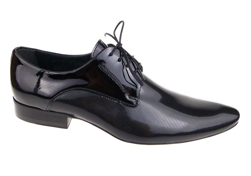 Conhpol buty wizytowe C-3612L czarne lakier 39