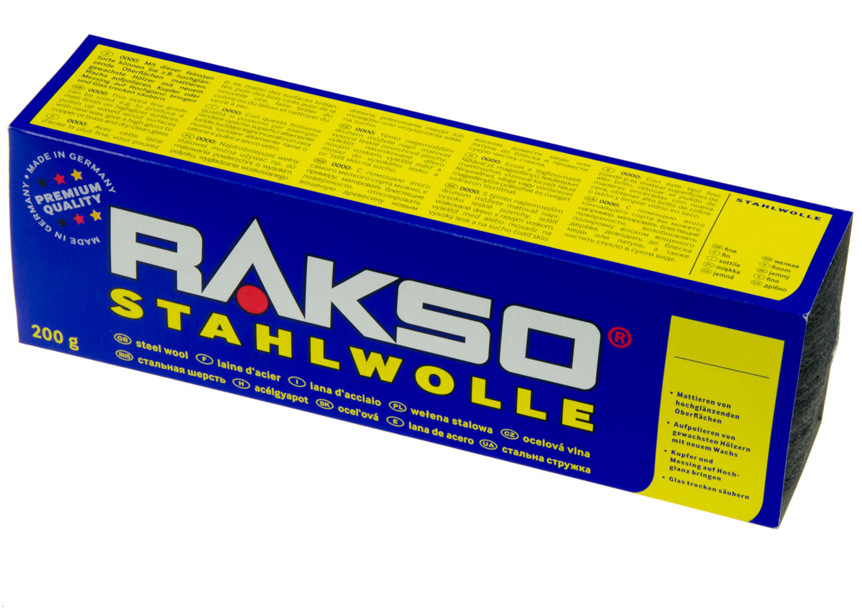 

Rakso Wełna Stalowa 0000 Polerowania Szlifowania