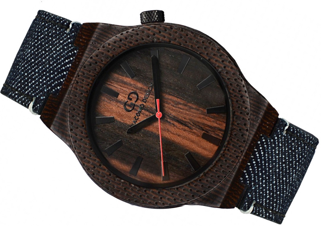 

Drewniany zegarek męski Giacomo Design GD08603