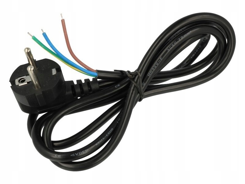 

Kabel zasilający wtyk sieciowy Cee 7/7