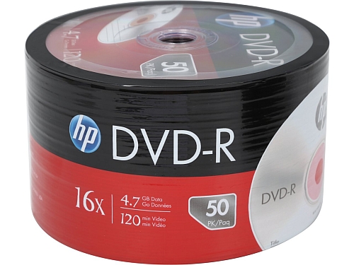 

Hp Płyty Dvd-r 4,7GB 16x 50 szt Niezawodne WaWa