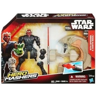 STAR WARS HERO MASHERS SITH Speeder Darth Maul Marka Hasbro