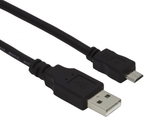

Kabel Usb 2.0 - micro Usb 1,5m Do Smartfonu Czarny