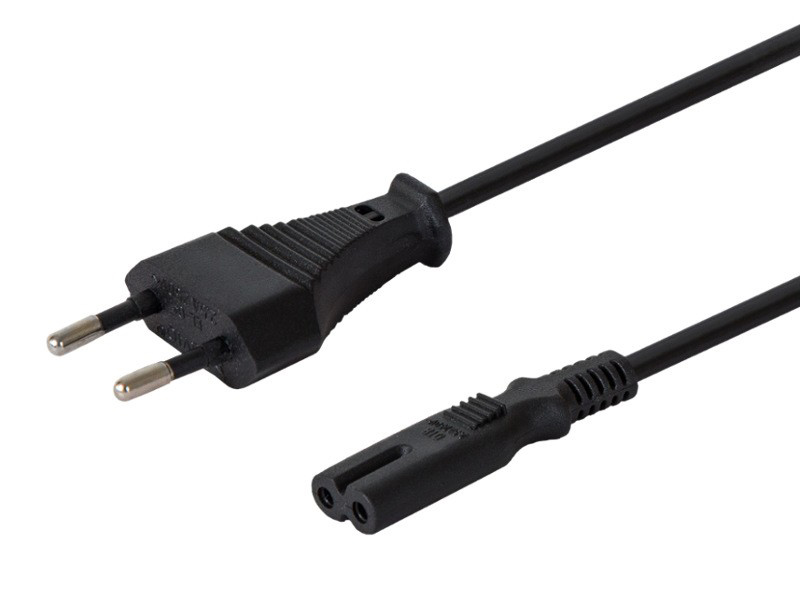 

Kabel Zasilający Radiowy C7 2-pin 1,8m Ósemka Euro