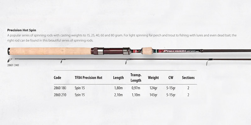 Spro SPX Ultra Light Rod 180cm 2-10g