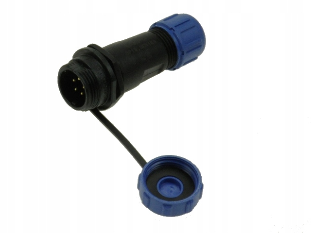 

Wtyk 5 pin 0,75mm2 5A 180V IP68 Weipu