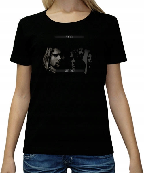 

Koszulka Dm.NIRVANA Kurt Cobain Koszulki T-shirt