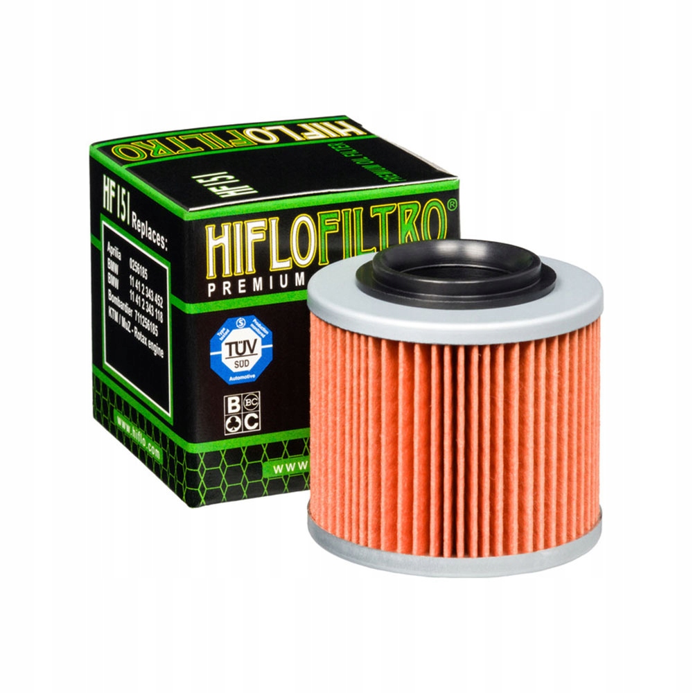 

Hiflofiltro Filtr Oleju HF151
