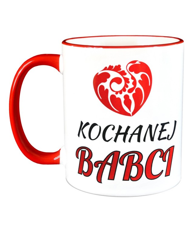 

Kubek dla Babci - Kochanej Babci, Pod choinkę!