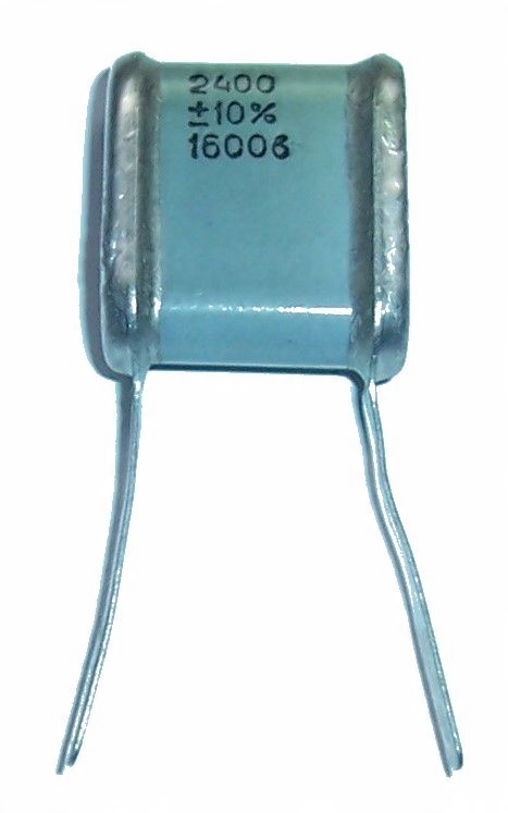 

Kondensator Mikowy SGM-4 2,4nF 1600V Silver Mica