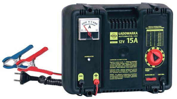 

Prostownik Mikroprocesorem-automat 12V/15A Polski