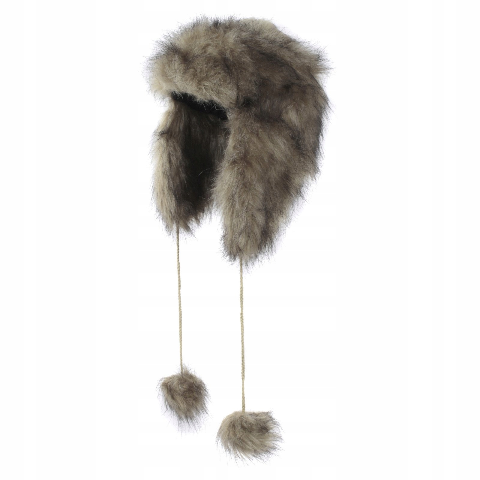 

W167C Ciepła Czapka Zimowa Akryl Uszatka