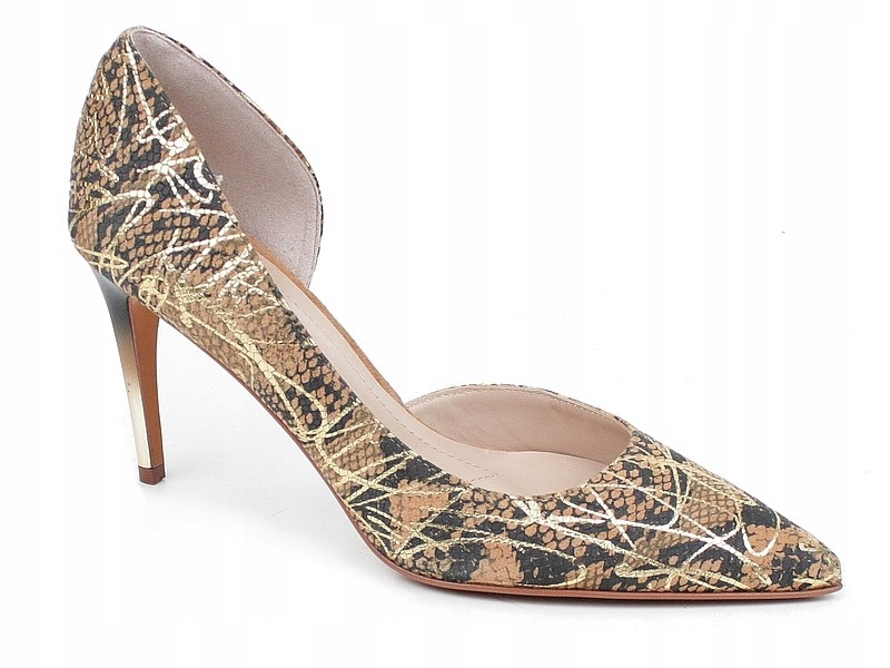 Solo Femme 75439 Camel Špendlíky Vyřezané Z Boku r 36