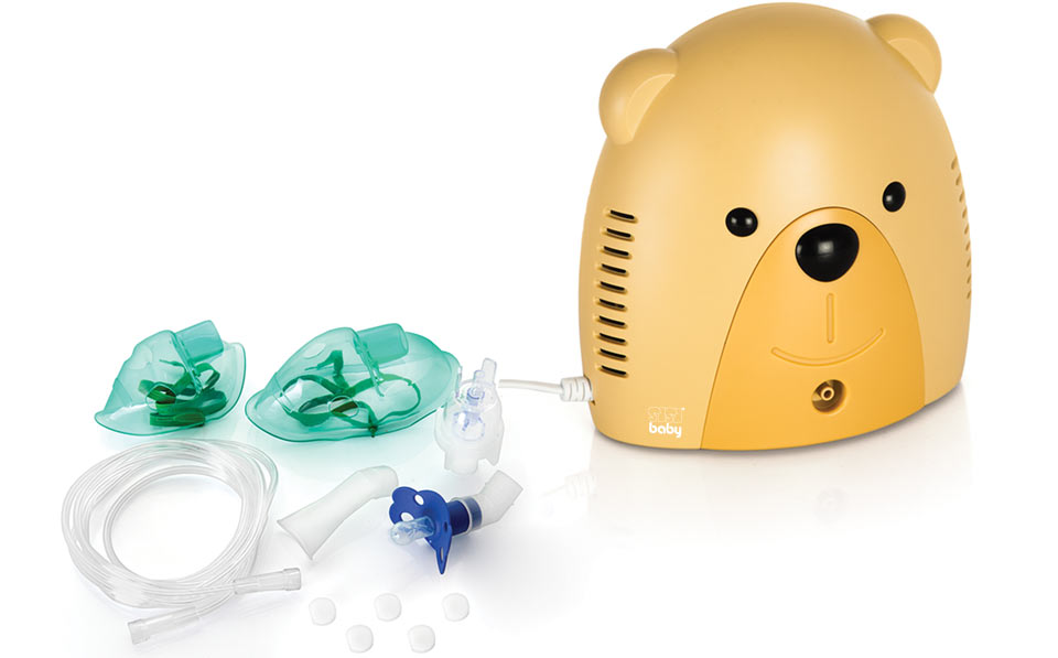 INHALATOR MEDYCZNY NEBULIZATOR +3 GRATISY SMOCZEK Pojemność zbiornika na lek 6 ml