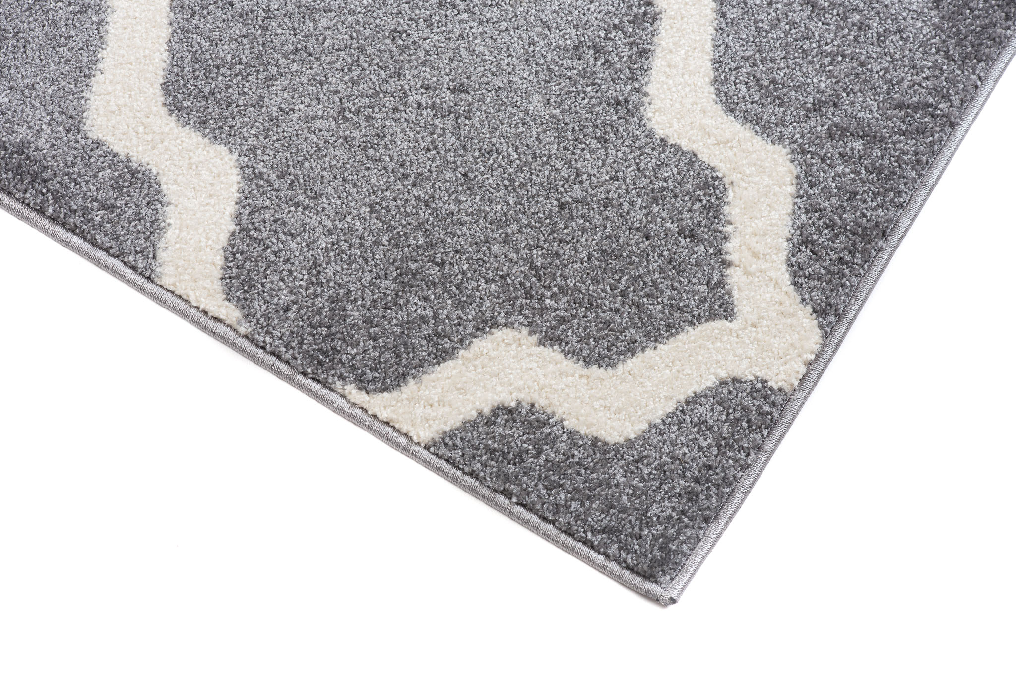 CHODNIK MAROKAŃSKA KONICZYNA 90cm KOLOR SZARY Materiał inny