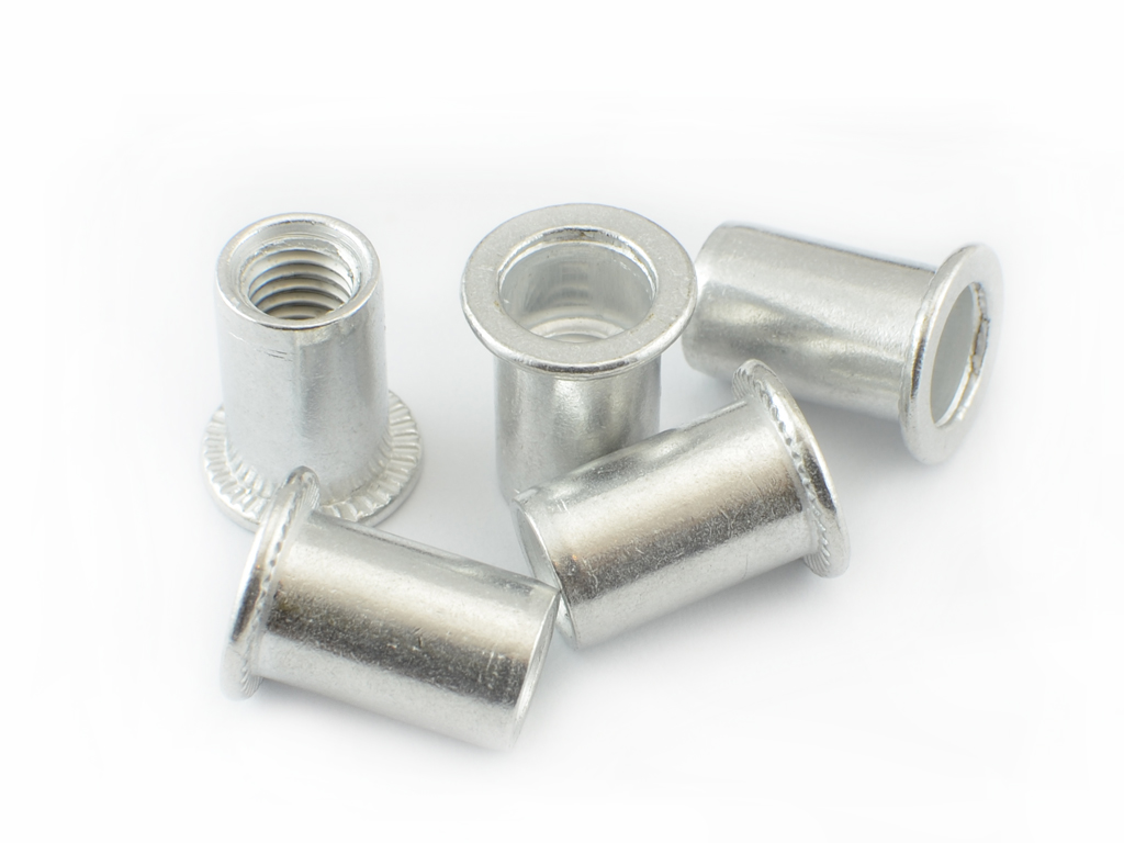 

Nitonakrętki aluminiowe nitonakrętka walcowa M4 10