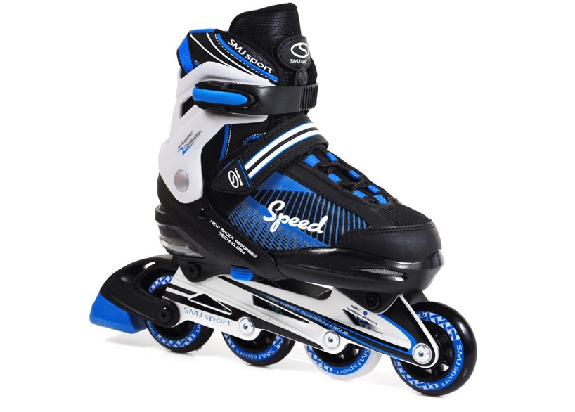 Rolki Solidne ABEC-7 Koła Kauczukowe Smj 34-37