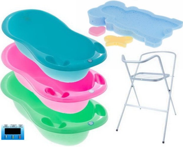 Zestaw WANIENKA 102CM + STOJAK + MATA + TERMOMETR Kod producenta 1123