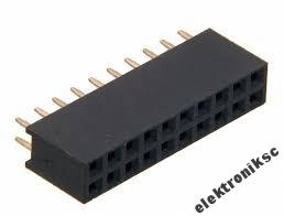 

Listwa kołkowa PBD-20S 2x10 r=2,54 Gold Pin x2szt