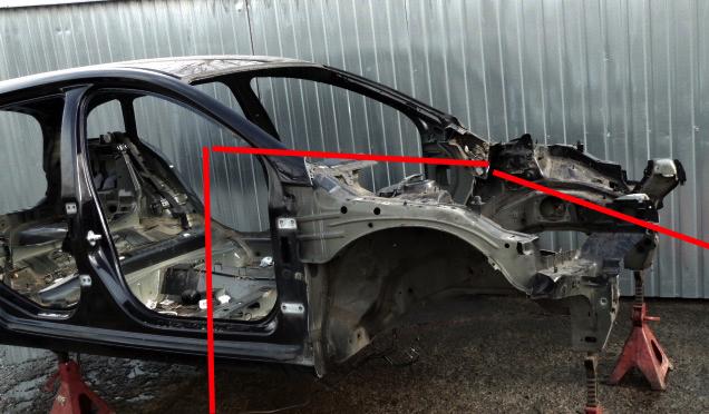 quarter pillar quarter right OPEL INSIGNIA A