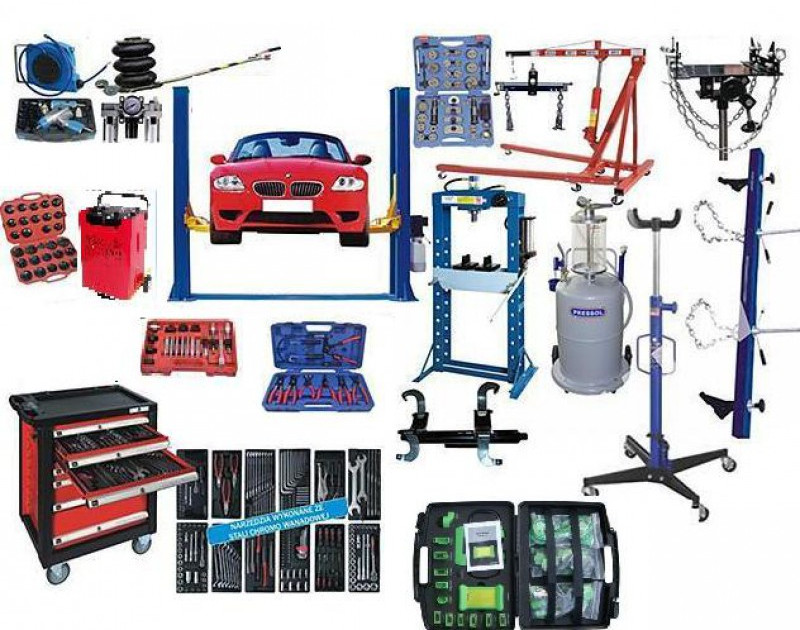 MEGA ZESTAW NARZĘDZI WYPOSAŻENIE WARSZTATU BYDG.