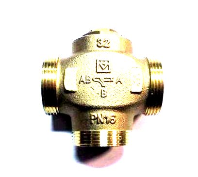 Zawór termostatyczny temperaturowy 6/4 55° C Herz 3-drogowy mieszający z897