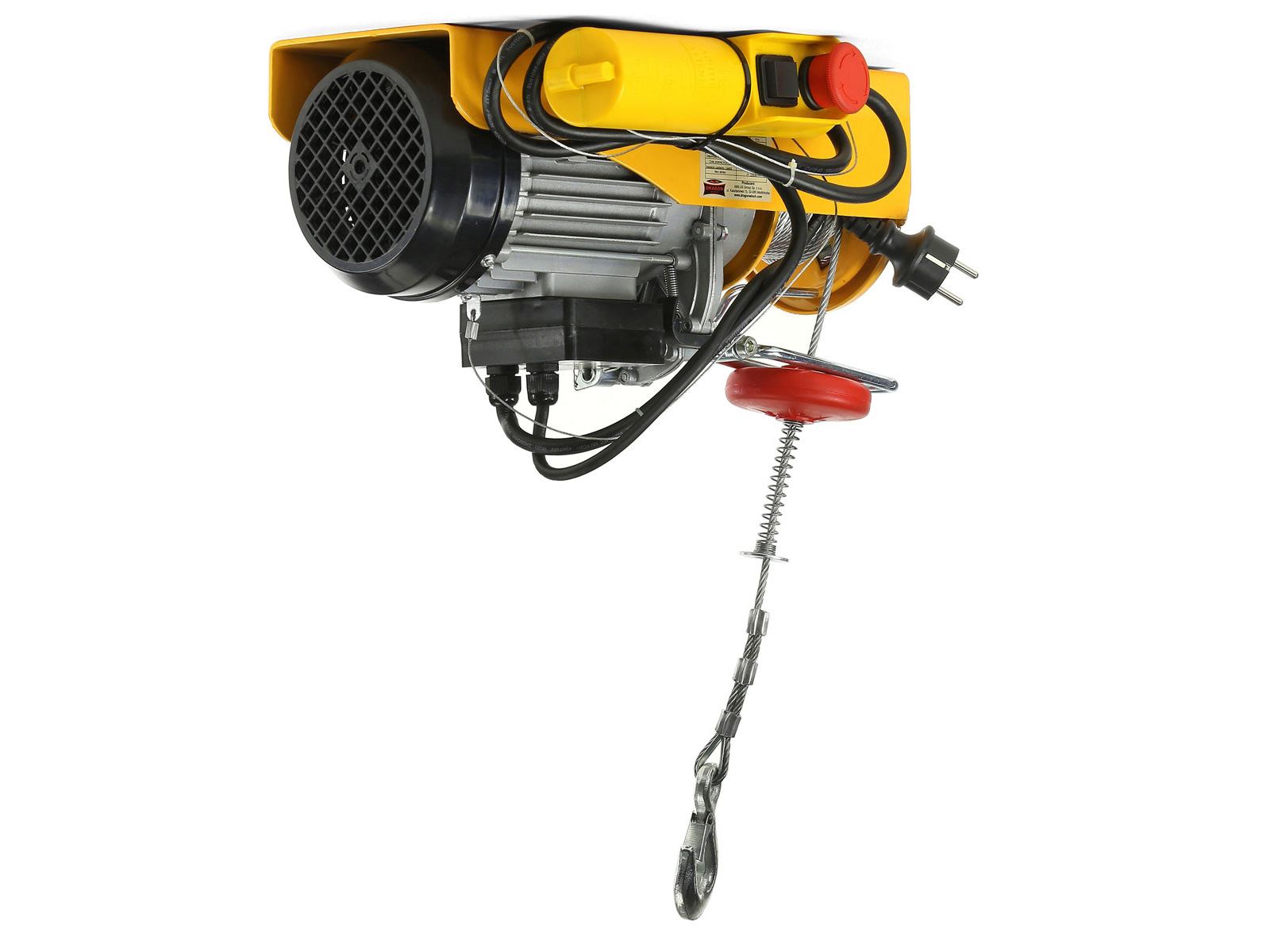 WYCIAGARKA WCIAGARKA WARSZTATOWA DRAGON 230V 600kg Producent code INDUSTRIAL DWI 300 600