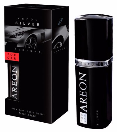 

Areon Car New perfume 50ml Silver perfumy do auta