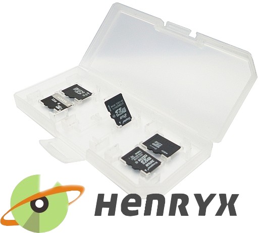 ETUI NA KARTY PAMIĘCI Henryx - 9 x SD/micro SD Wwa Model HenryxEtui9
