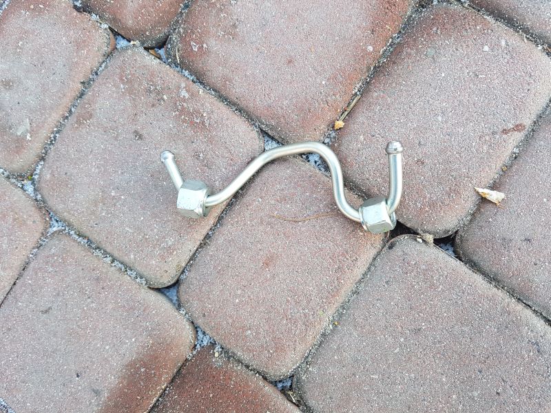 fuel line 2.3 DCI Master III Movano B M9T 702