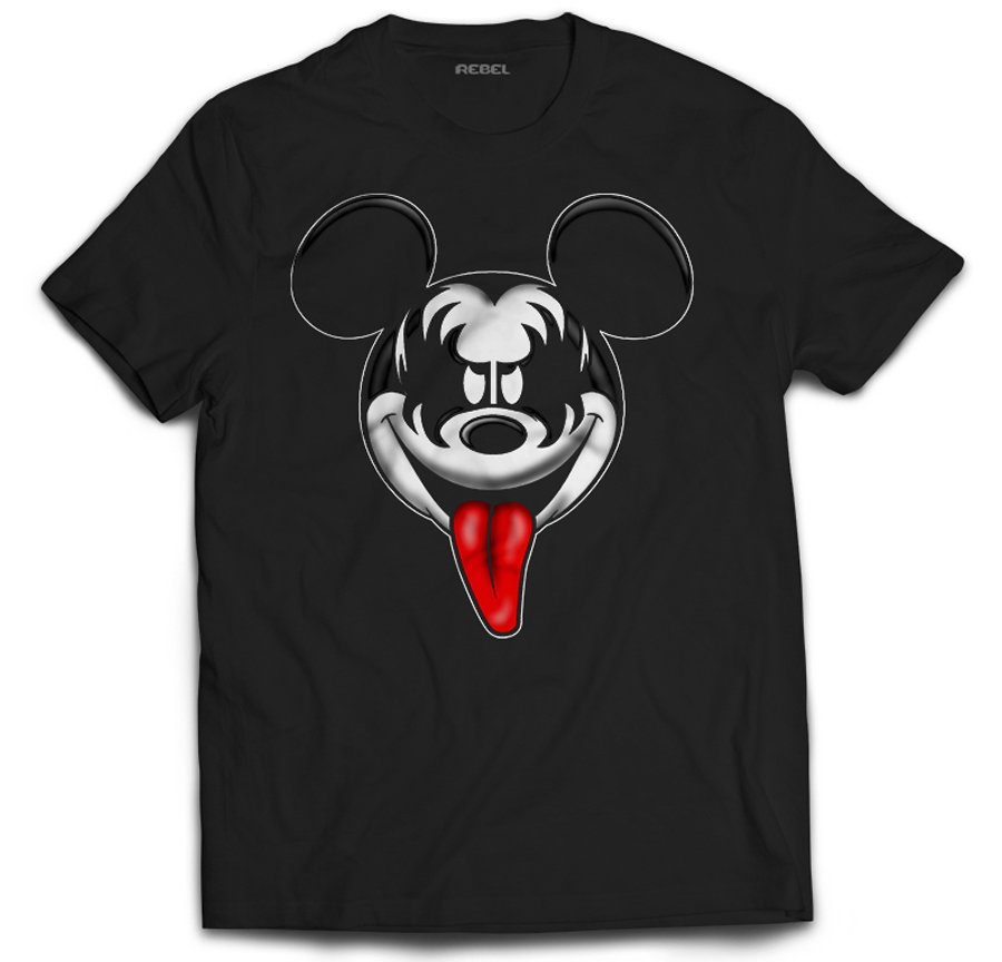 

Koszulka Prezent Hard Rock Kiss Mickey Tongue S