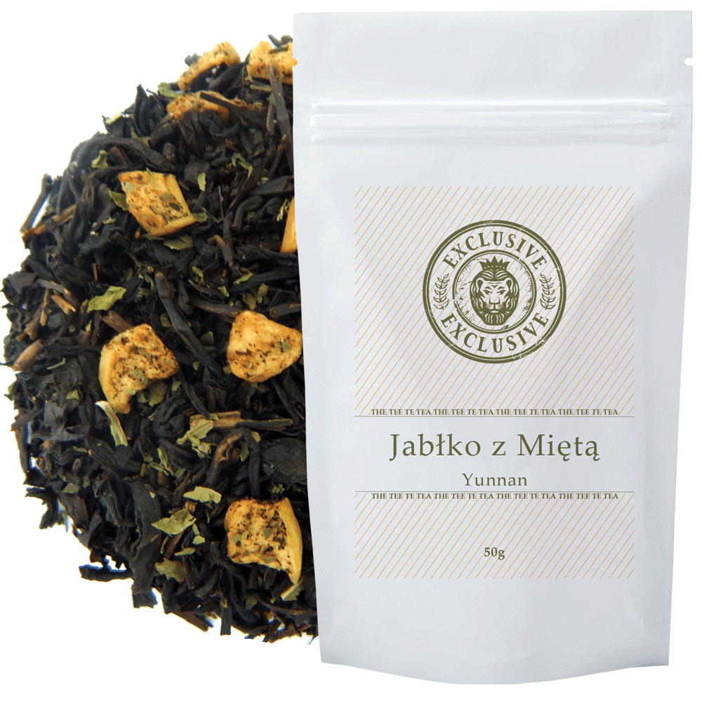 Herbata Czarna Jabłko z Miętą 1kg