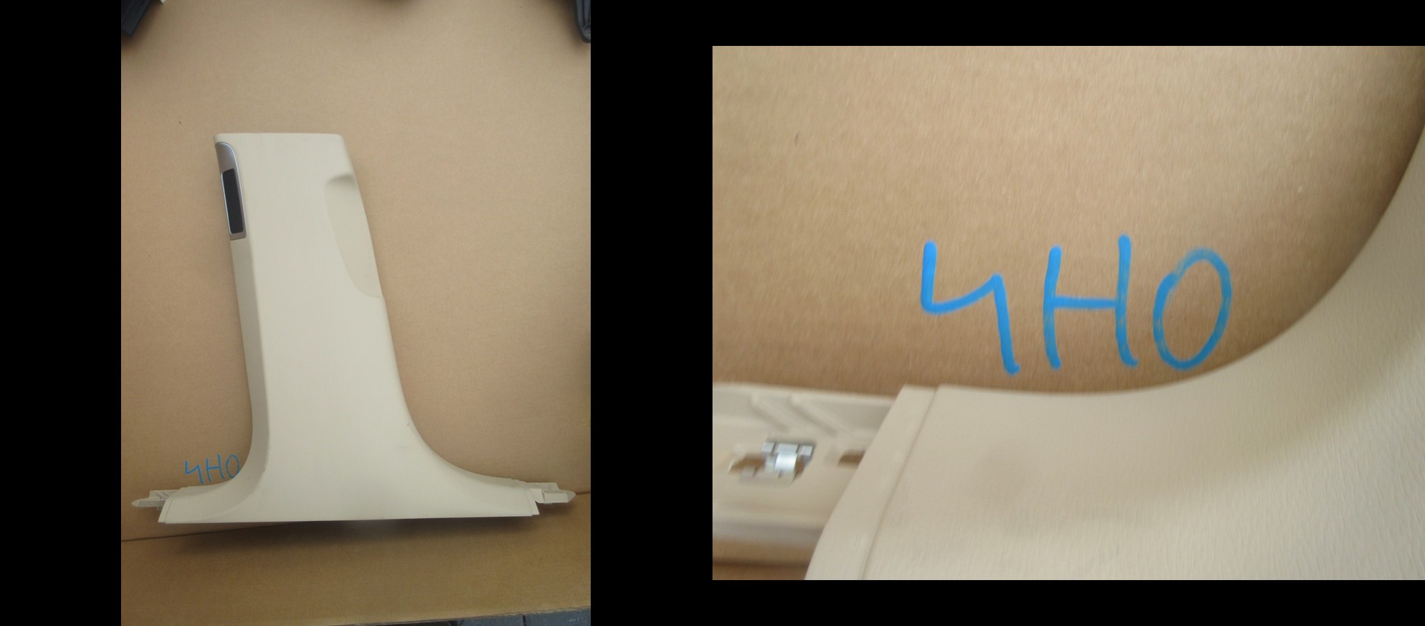 plastic upholstery for pillar AUDI A8 4H0 LONG