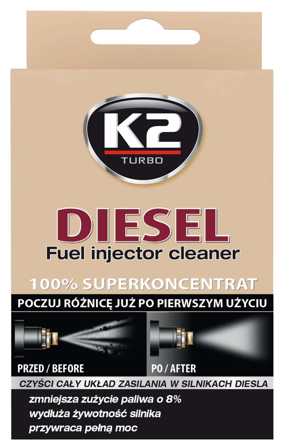 

K2 Diesel 50ml Środek Do Czyszczenia Wtrysków