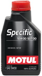 

Motul Specific 504.00 507.00 5W30 1L