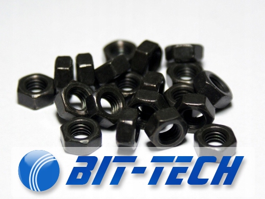 Nakrętki Nakrętka M2 czarna 10szt. komplet oksyda Średnica 2 mm