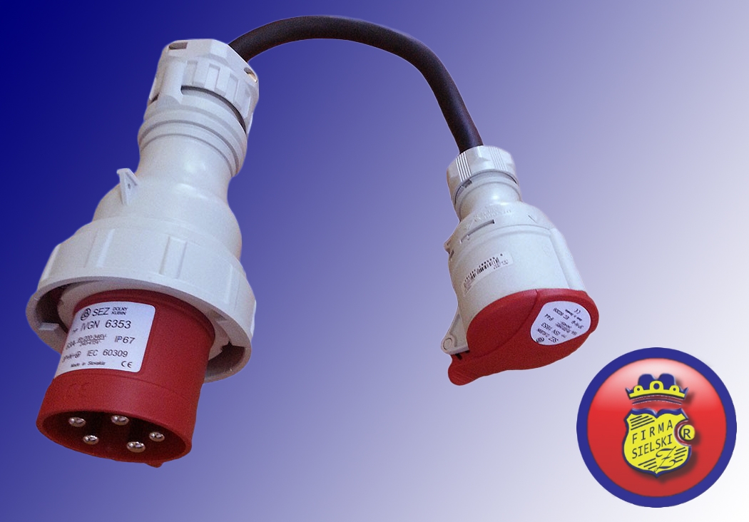

Przejściówka 63A/5 400V na 32A/5
