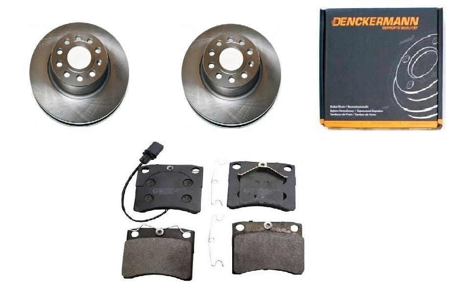 Kotouče Kostky Vw T4 Přední 280 mm Ventilky 96 Sada