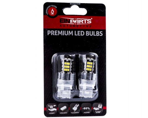 

Einparts Żarówki Led W21/5W 7443 Ck Światła Drl