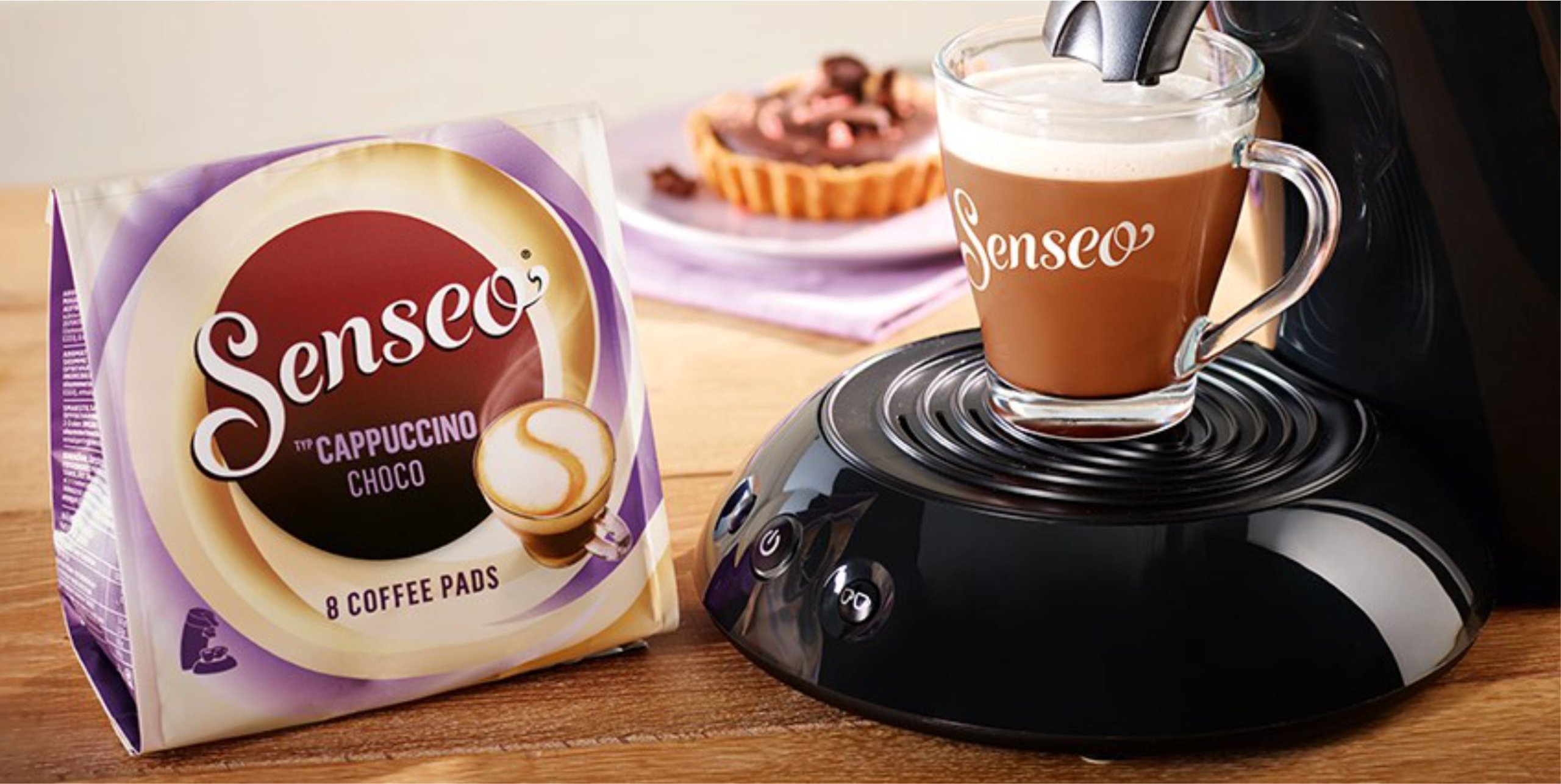 Kawa Senseo Douwe Egberts Cappuccino Choco 8 pads 7011740720 Allegro.pl