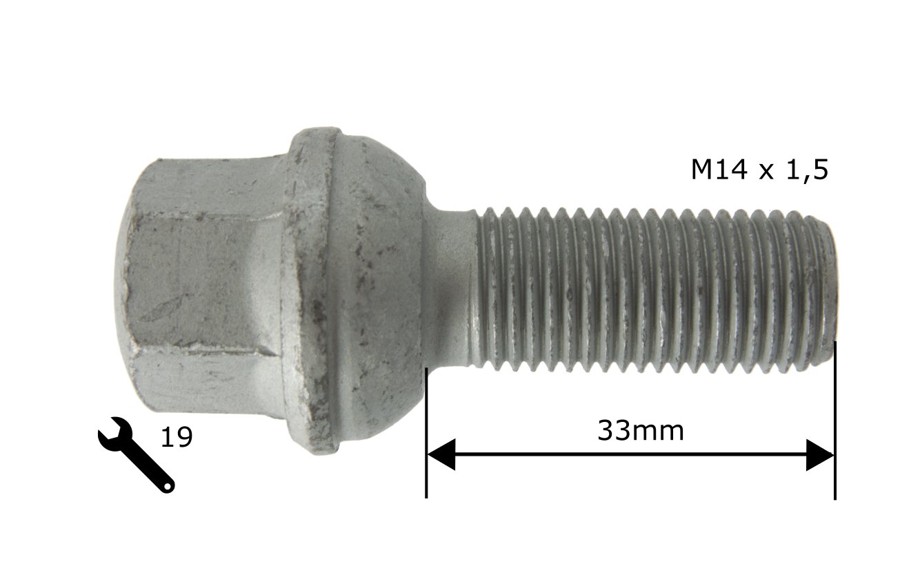 болт колесный мерседес длинный
