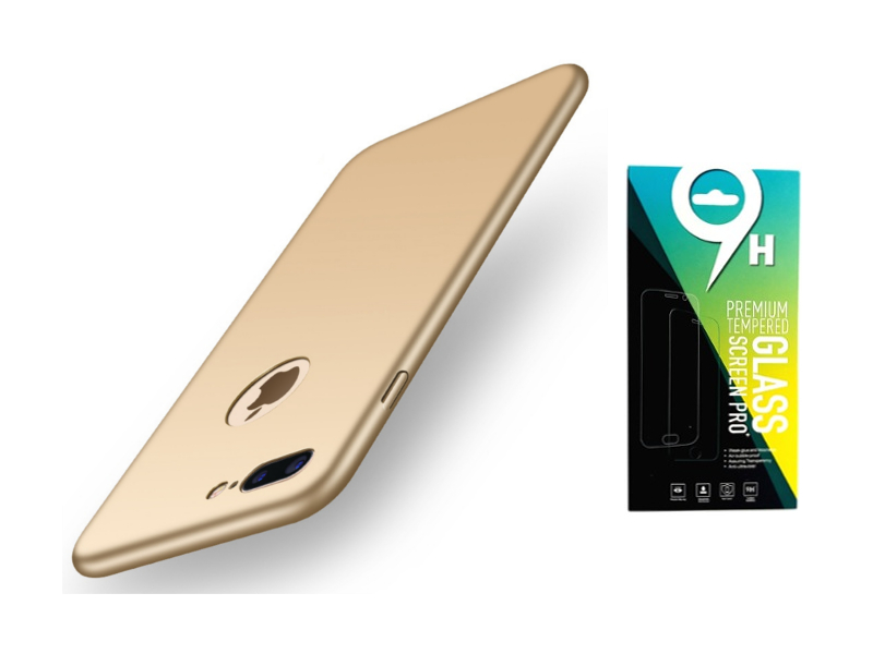

Etui Ultra Slim Silky Touch Iphone 8 + Szkło