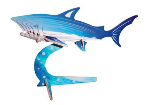 

Puzzle Kolorowe 3D Mały Rekin