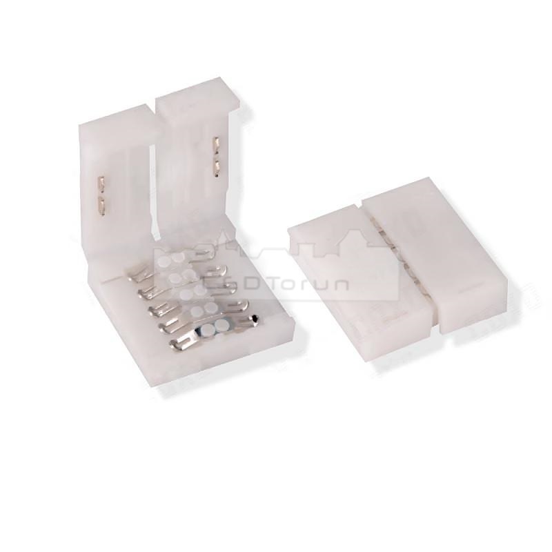 ZŁĄCZKA do taśmy LED RGBW SMD 5050 CLICK 10mm 01 Typ złączka